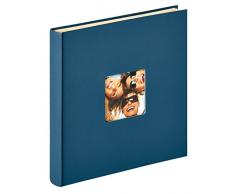 Walther Album Photo Autocollant Design Fun, 33Â x 34Â cm Album Photo, Structure Couverture, Bleu, 33Â x 33,5Â cm