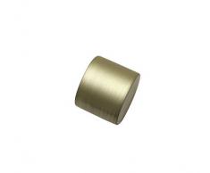 Gardinia, 2 x Embout, mÃ©tal, Champagne, pour Rideau Ã 19 mm