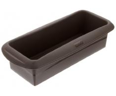 Lurch 2059514 Moule à Cake Flexi-Form 25cm de Silicone Platine, Autre, Marron