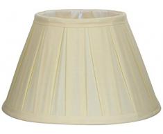 Better & Best 0201252Â âÂ Ã©cran de lampe de coton, de 25Â cm, table large, Couleur Ecru