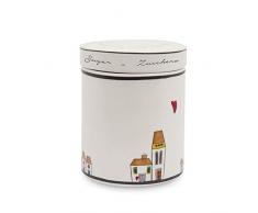 Egan Bocal en céramique émaillée Ivoire, Small