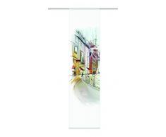 Home Fashion 87385-704 Panneau Japonais Polyester H:245 x W: 60 cm - MULTICOLORE