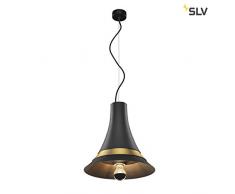 SLV BATO 35 PD Suspension dintérieur Noir/laiton E27 max. Ampoule 60 W en aluminium 0 W