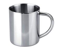 IBILI 700311 Gobelet, Aluminium, Argent, 11 cm