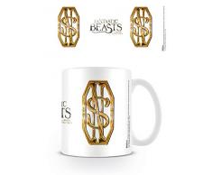 Les Animaux Fantastiques MG24263 Fantastic Beasts (Symbol) Mug, CÃ©ramique, Multicolore, 11oz/315ml