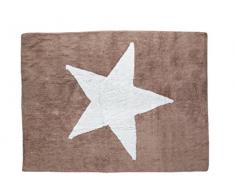 Aratextil Wake Tapis, Coton, Taupe, 120Â x 160Â x 30Â cm