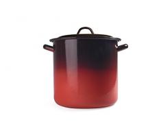 Esmaltaciones la Estrella Fuego Marmite Haute avec Couvercle 26Â cm 11Â l