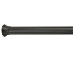 UMBRA Chroma tension rod. Barre de tension à rideaux extensible, coloris noir mat, largeur de 137.1cm à 228.6 cm