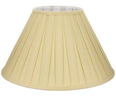 Better & Best 0201407Â âÂ Ã©cran de lampe de coton, de 40Â cm, table large, Couleur Jaune