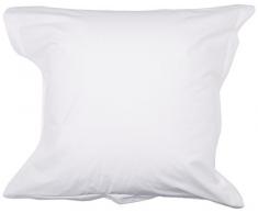 Comptoir du Linge TO0165V Lot de 2 Taies doreiller unies Coton Blanc 65 x 65 cm