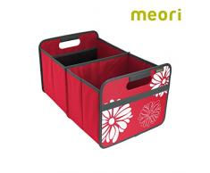 BoÃ®te pliante pour la maison, le bureau ou les dÃ©placements, Polyester, Rouge/fleurs., Box Large