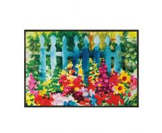 Wash + Dry Mare di Fiori Tapis, Surface en Polyamide, ColorÃ©, 80 x 150 cm