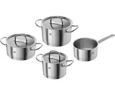 Zwilling 64060-003-0 Prime Batterie de Cuisine Acier Inoxydable Inox Mat 4 pièces