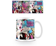 DC Comics Batman (Harley Quinn Neon) Mug, CÃ©ramique, Multicolore, 11oz/315ml