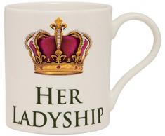 The Leonardo Collection Her Ladyship Tasse, Céramique, Blanc