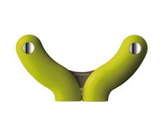 Viceversa VV47413 Couteau Cuisine Shy en Vert Acier Inoxydable, 45x35x25 cm