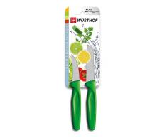 Wüsthof TR9313G Colors Couteau à Eplucher + Couteau à Légumes avec Manche Vert