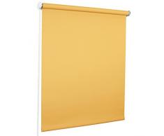Rollmaxxx Store Enrouleur Standard Laisse Passer la lumière latérale, Polyester Acier ABS, Jaune, 80 x 190 cm