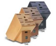 WÃ¼sthof TR7247 Bloc Ã Couteaux Vide Bois Sombre 12 Emplacements 15 x 24 x 29 cm