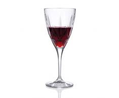 RCR 1RCR-26230020006 Verres à vin en Cristal Luxion Chic 26230020006, 360 ML, Lot de 6, Glass, Claire