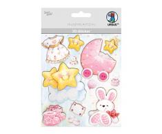 Stickers 3D Baby, composÃ© de plusieurs niveaux, matÃ©riaux de haute qualitÃ©, autocollants, pour dÃ©corer des cartes de vÅux, scrapbooking et autres travaux manuels.