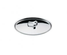 Alessi Pots&Pans Couvercle en Acier Inoxydable 18/10 Argenté, Ø 18 cm