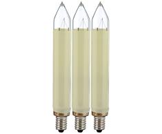 Hellum 904031 Ampoule de Replacement Bougie Tige 3 Pièces