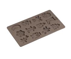 Lurch 65021 Flexiform Moule à Biscuits Silicone Marron 20 x 15 x 10 cm