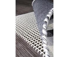 Tapis antidÃ©rapant antidÃ©rapant en Polyester Enduit de PVC - Facile dentretien - RÃ©sistant Ã lusure, 100% PVC, Blanc, 130 cm x190 cm