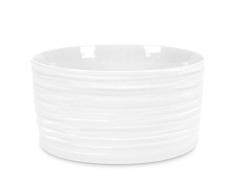 Portmeirion Home & Gifts Ramequin en Porcelaine Blanc 9 x 9 x 4,7 cm