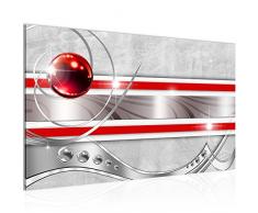 Tableau decoration murale Abstrait - XXL Impression sur Toile Salon Appartment 1 Parties - prÃªt Ã accrocher - 108214a