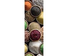 Plage 162200 Sticker Cuisine - Légumes secs, 180 x 59,5 cm