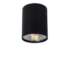 Lucide TUBE - Spot Plafond - à 9,6 cm - GU10 - Chrome Dépoli