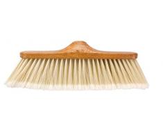 Elliott Balai dintÃ©rieur avec Poils Souples Effet Bois Marron/Beige