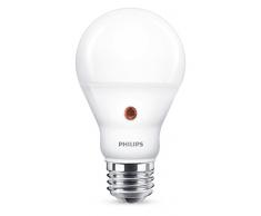 Philips Ampoule LED E27, 6,5W Ãquivalent 60W, Blanc Froid avec DÃ©tecteur CrÃ©pusculaire
