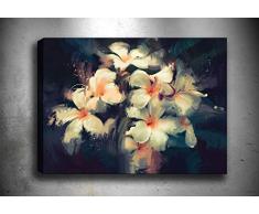 Bonamaison Peinture sur toile, multicolore, 50 x 70 cm