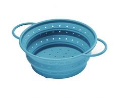 Hama 00111555 Passoire Silicone Pliable 25, 5cm, Pas Disponible, Bleu,, 29 x 33.60 x 2.50 cm