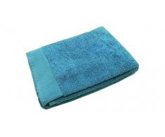 Blanc des Vosges Eponge unie Drap de bain Coton Celadon 100x150 cm