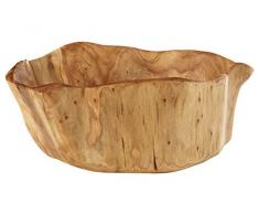 Premier Housewares Kora Bol, Naturel Bois de Cèdre, Grande