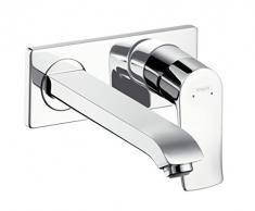 Hansgrohe 31086000 Metris Mitigeur lavabo encastré mural