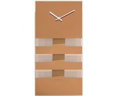 NeXtime 2855co Bold Stripes Horloge Plastic Multicolore 38,0 x 19,0 x 4,5 cm