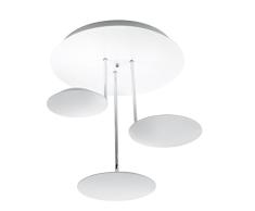 Fabas 3247-65-102 Applique Murale et Plafonnier LED 12 W Blanc