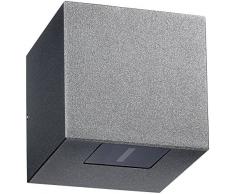 Prisma 303368 LED Applique Murale Anthracite Métallique IP65 10 x 10 x 10 cm