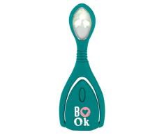 Libri_x Lumi Plus Book Lampe de lecture LED avec variateur pour lecture dans lobscuritÃ© Turquoise