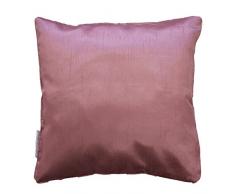 douceur dintérieur housse de coussin 40x40 cm shantung shana rose