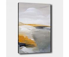 Bonamaison Peinture sur toile, multicolore, 30 x 40 cm - Conçu et fabriqué en Turquie