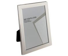 Viceni 13x18cm Cadre Photo Bords Plats, PlaquÃ© Argent