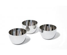 A di Alessi Mami Bol en acier inoxydable - Set de 3 piÃ¨ces