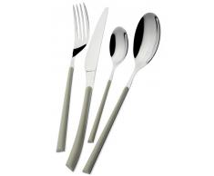 Casa Bugatti STAU-039F50 STELLA Ivoire Ensemble de couverts, 24 piÃ¨ces dans une boÃ®te Ã galerie