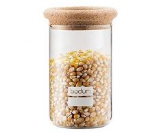 Bodum - 8560-109-2 - Yohki - Bocal avec Couvercle en LiÃ¨ge - 0,6 L